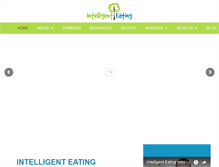 Tablet Screenshot of intelligenteating.org